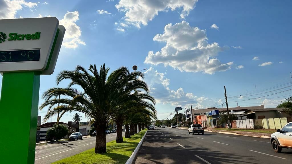 Imagem de compartilhamento para o artigo Confira a previsão do tempo desta segunda-feira para Costa Rica, Chapadão do Sul e Paraíso das Águas da MS Todo dia